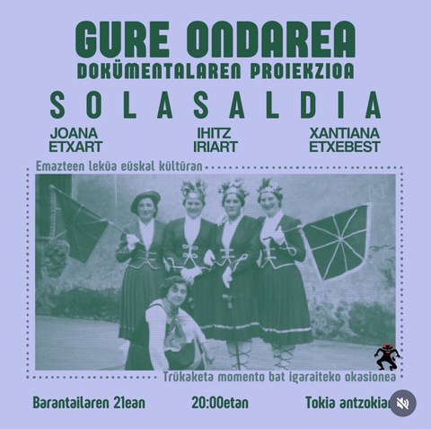 "Gure ondarea" dokumentalaren proiekzioa