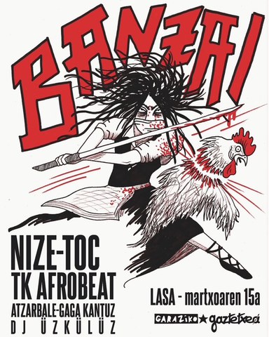 Nize + Toc + TK Afrobeat +DJ Üzkülüz