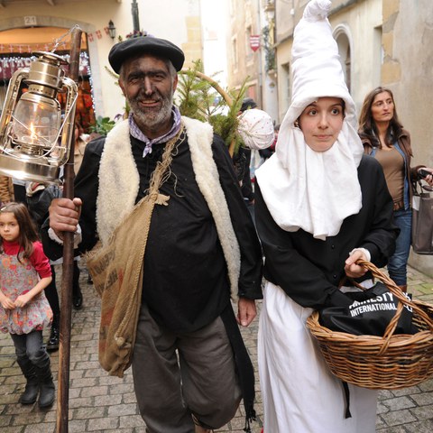 Olentzero eta Mari Domingi Saran