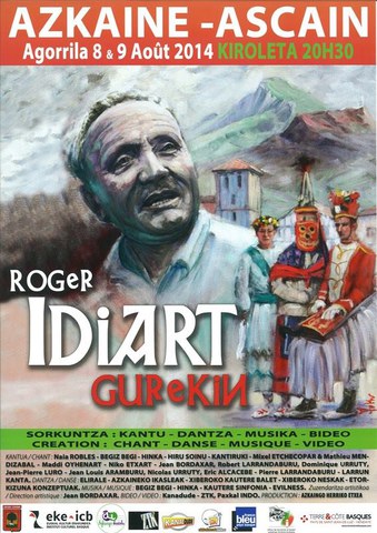 "Roger Idiart, gurekin" ikusgarria