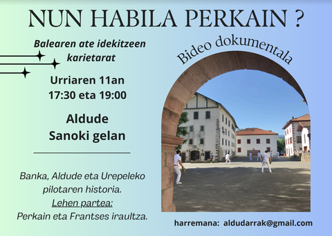 Documentaire "Nun habila Perkain"