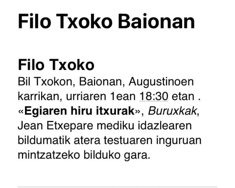 Filo Txoko