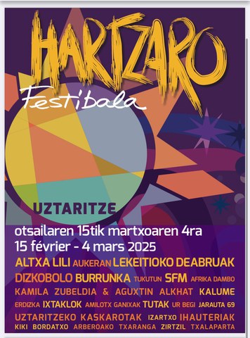 Hartzaro Festibala 2025