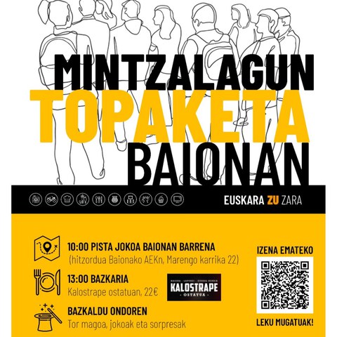 Mintzalagun topaketa