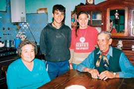 Familia de agricultores, Trenque Lauquen, provincia de Buenos Aires