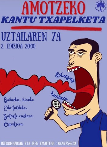 Amotzeko kantu txapelketa - 2. edizioa