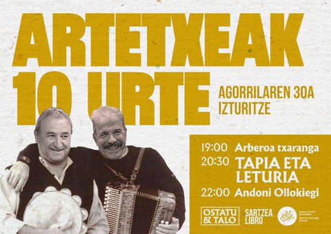 Artetxeak 10 urte