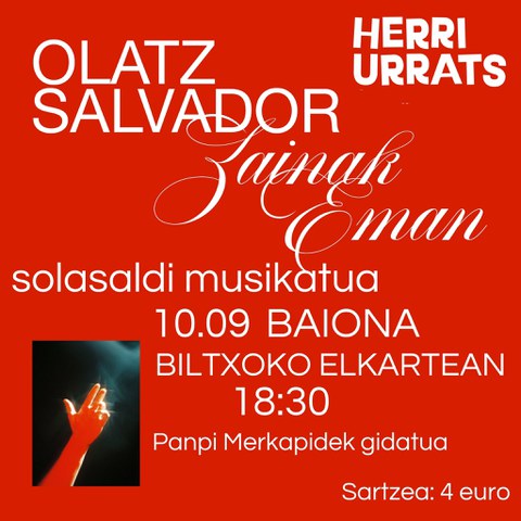 Olatz Salvador - Solasaldi musikatua