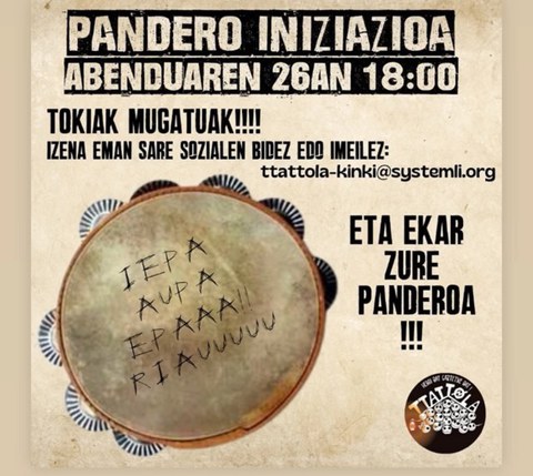 Pandero iniziazioa