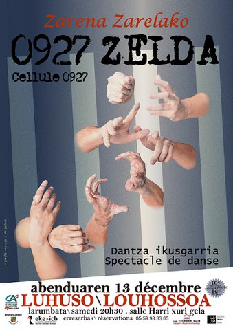 "0927. Zelda" : Zarena Zarelako konpainiaren ikusgarri berria