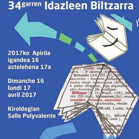 34. Euskal Herriko Idazleen Biltzarra Saran