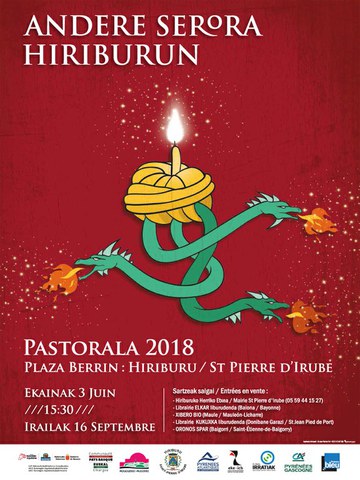 "Andere Serora Hiriburun" pastoralaren bigarren emanaldia Hiriburun