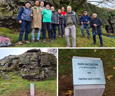 Les "Pierres réveillées" du Col de Zizkoitz - 30ème anniversaire de l'oeuvre-hommage de Pantxoa Saint-Esteben