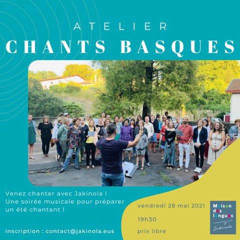 Atelier chants basques