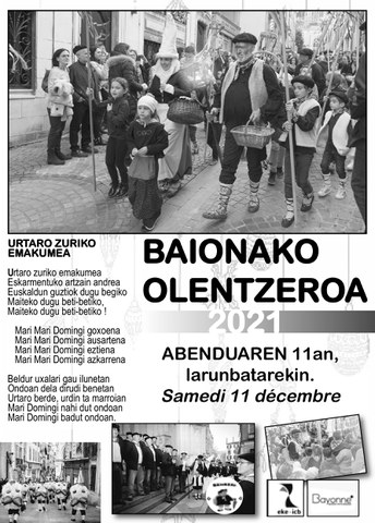 Olentzero à Bayonne