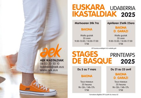 Stage de basque