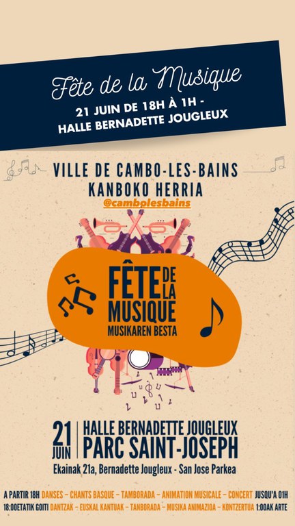 Fête de la musique — Basque cultural institute