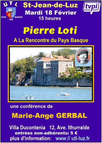 Pierre Loti à la rencontre du Pays Basque