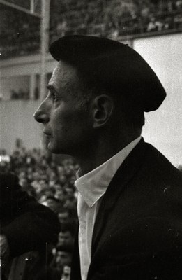 Xalbador. Championnat de bertsularis du Pays Basque. Saint- Sébastien,1967. (cc by-sa Fondo marin, Paco Mari)