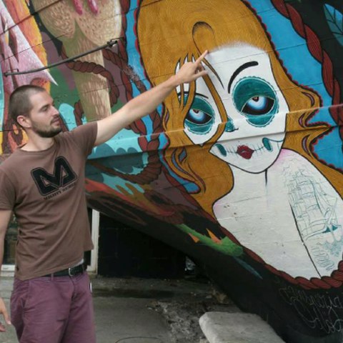 Un atelier Street Art au lycée Etxepare
