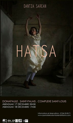 Présentation du spectacle de danse "Hatsa" à Saint Palais