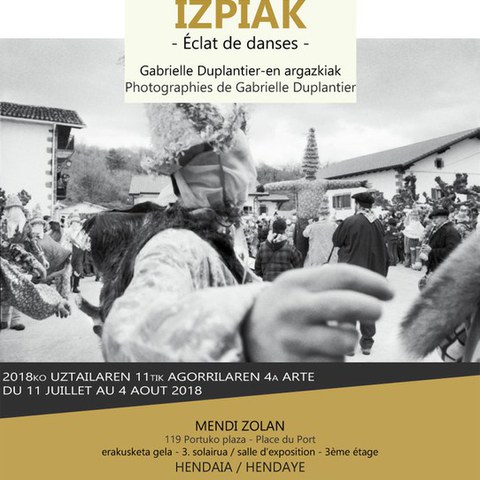 L'exposition "Dantza Izpiak" à Hendaye