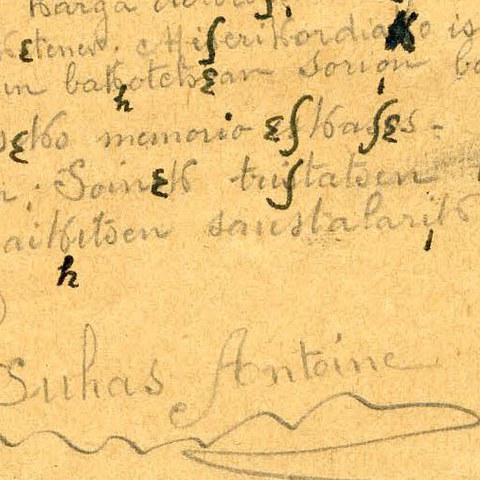 L'ICB a transcrit la lettre du prisonnier de guerre Antoine Suhas, écrite en 1917