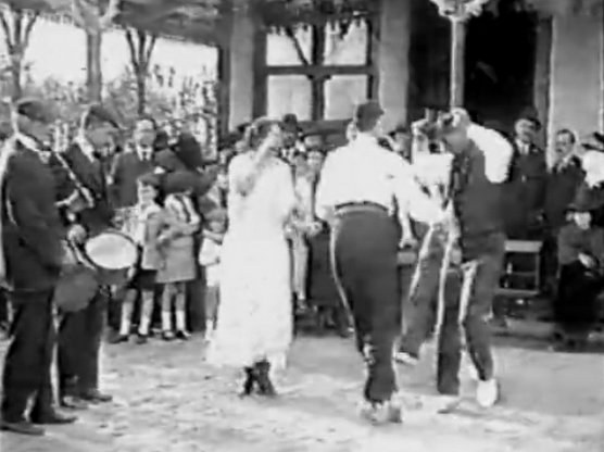 Fête basque à Montevideo (Uruguay) en 1923