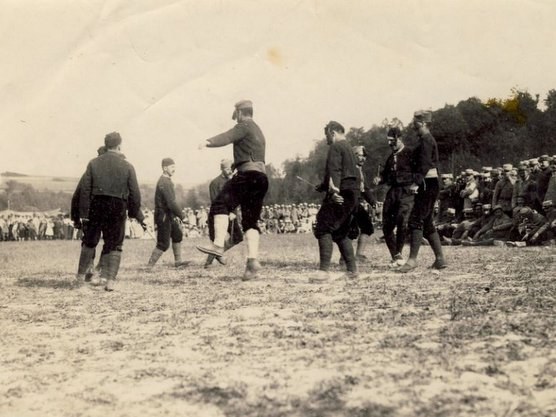 Danseurs souletins sur le front (1914-1918)