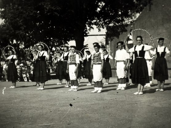 Groupe Olaeta à Espelette (1942)